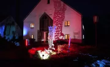 Odsłonięcie rzeźby Wacława z Szamotuł w Muzeum-Zamku Górków